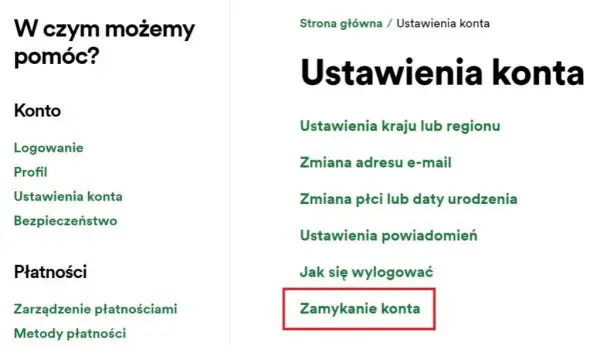 Jak usunąć konto na Spotify i uniknąć utraty danych osobowych