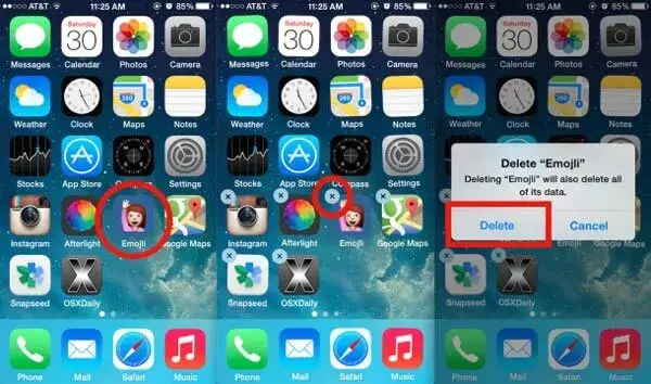 Jak usunąć aplikacje z iPhone 7 - proste kroki, uniknij problemów