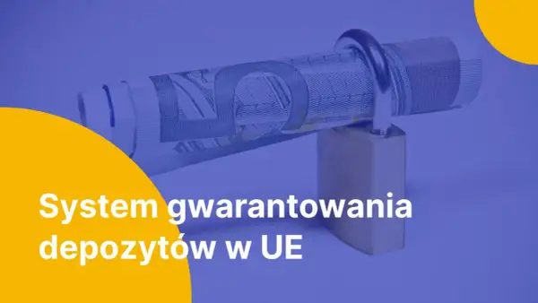 Zabezpieczone pieniądze symbolizują bezpieczeństwo depozytów dzięki bankowemu funduszowi gwarancyjnemu.