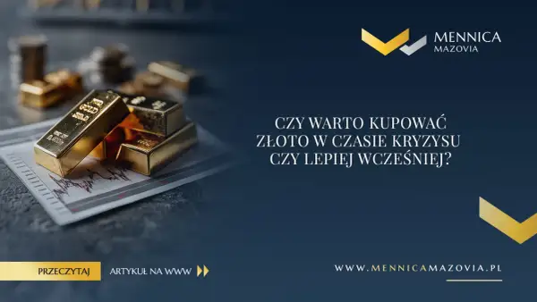 Sztabki złota na wykresie giełdowym. Czy warto kupować złoto w czasie kryzysu? Prognozy kursu złota.