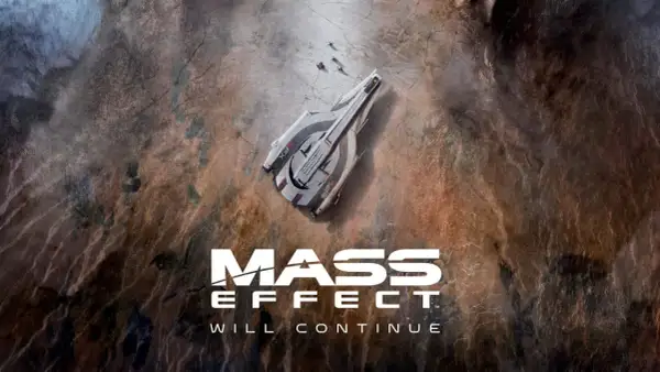 Statek Normandii ląduje na obcej planecie, zapowiadając dalsze przygody w świecie Mass Effect 5.