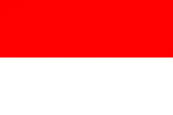 Flaga Indonezji, symboliczne tło dla planów podróży i uzyskania wizy do Indonezji.