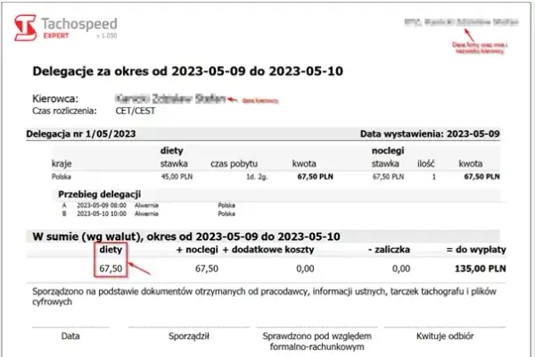 Jak wypełnić delegację kierowcy? Rozlicz bez błędów!