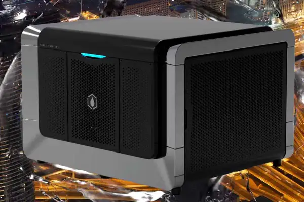 Générateur d'eau atmosphérique Genesis Systems. Avis sur cet appareil futuriste qui promet de l'eau pure.