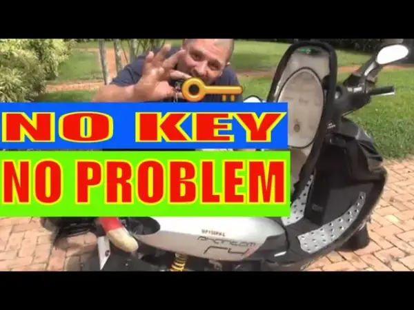 Jak otworzyć siedzenie w skuterze bez kluczyka - proste metody i porady