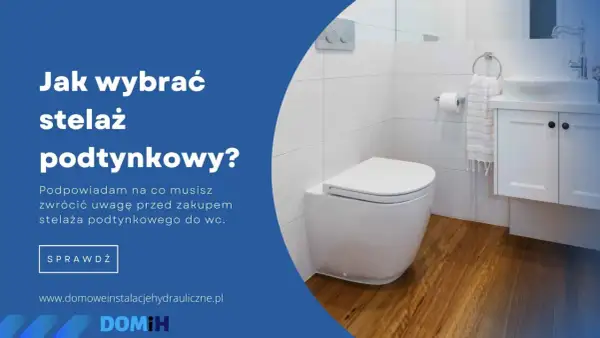 Jak wybrać stelaż podtynkowy WC? Zobacz, na co zwrócić uwagę przed zakupem. Nowoczesna łazienka z podwieszanym WC.