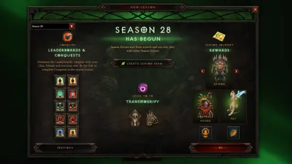 Diablo 3 Sezon 28: Data startu i co dalej? Warto wrócić?