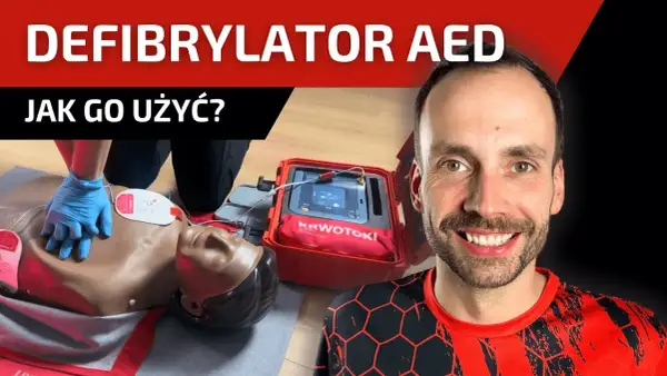 Jak użyć defibrylatora AED? Prosta instrukcja ratująca życie