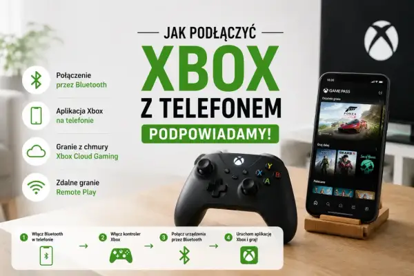 Jak podłączyć pada Xbox do telefonu? Instrukcja krok po kroku: włącz Bluetooth, sparuj kontroler, uruchom aplikację Xbox i graj!