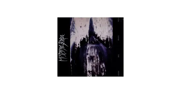 Okładka albumu "The Turn, Loose, The Swans" z mrocznym, abstrakcyjnym obrazem i napisem "MY DYING BRIDE".