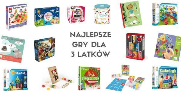 Kolekcja gier planszowych i edukacyjnych dla najmłodszych, idealna na fajna gra rodzinna.