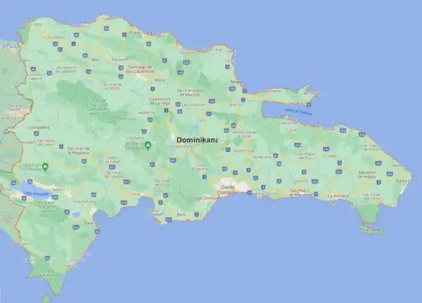 Gdzie leży Dominikana? Mapa, sąsiedzi i czas lotu z Polski