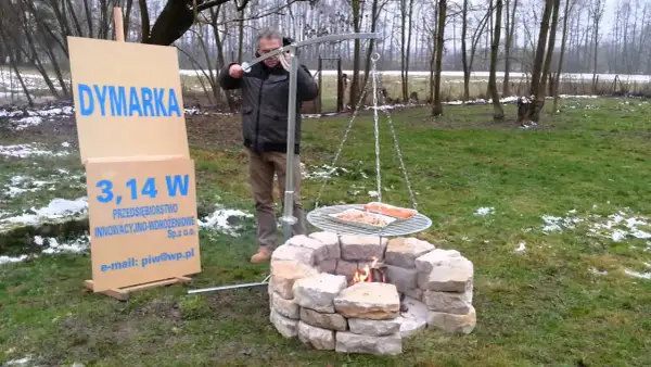 Jak zrobić grill wiszący nad ogniskiem - proste kroki i materiały