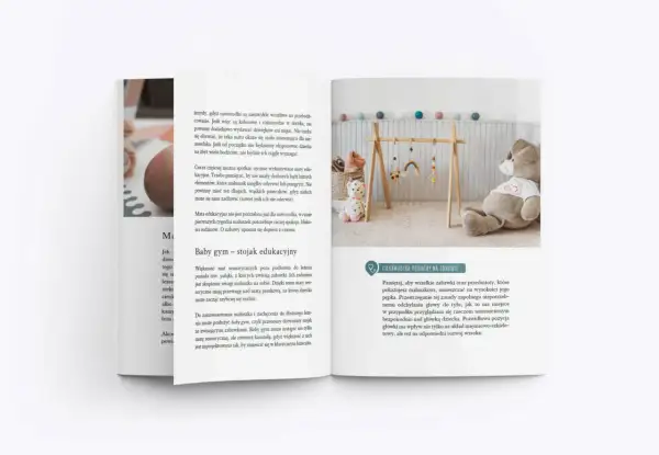 Baby gym i mata edukacyjna – pierwsze zabawki dla noworodków. Stojak edukacyjny z zabawkami zachęca do aktywności.