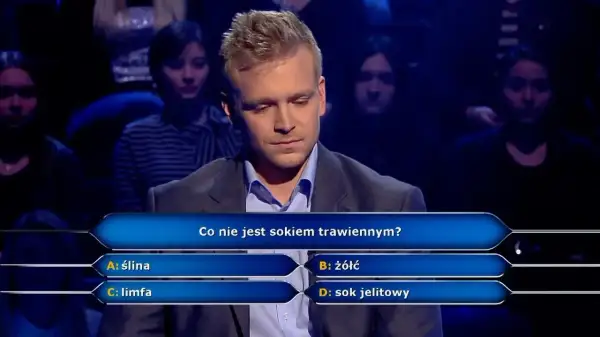 Mocz nie jest sokiem trawiennym: odpowiedź z Milionerów i tajemnice trawienia