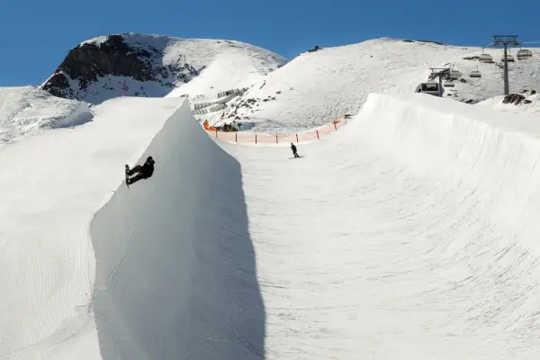 Deštné snowpark - idealne miejsce dla freestyle'owców w górach