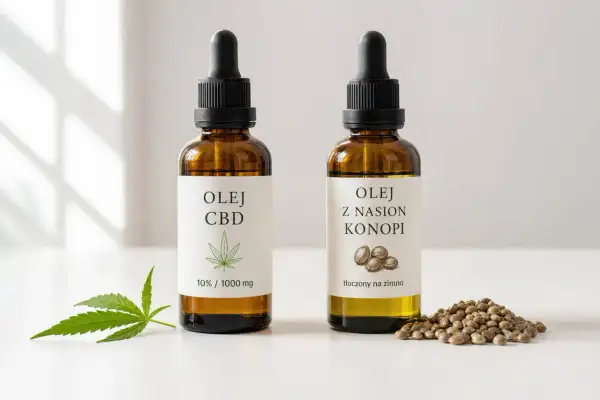 Czym różnią się oleje CBD od olejów z konopi siewnej