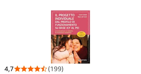 Copertina libro "Il Progetto Individuale", un esempio di progetto per l'inclusione scolastica, con due bambine sorridenti.