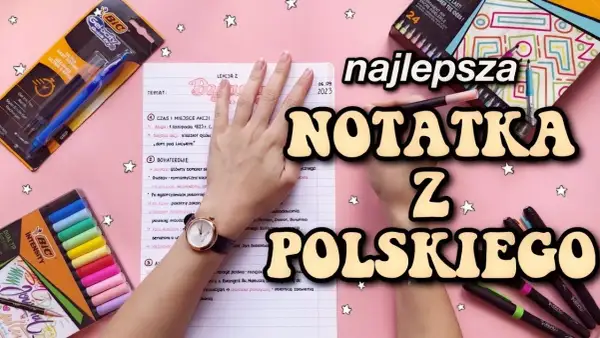 Jak podpisać zeszyt do polskiego, aby był estetyczny i funkcjonalny