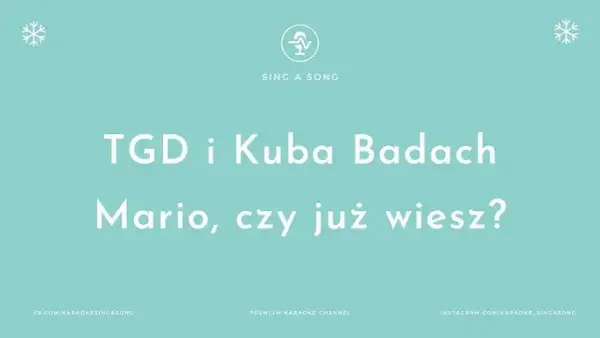 Mario, czy Ty wiesz? Pełny tekst, historia i poruszające przesłanie.