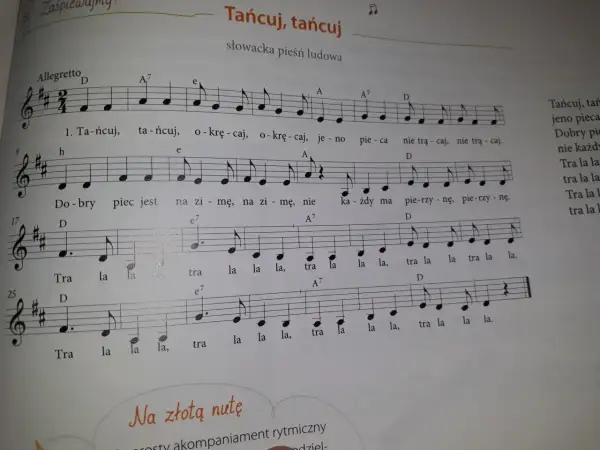 Partytura do Tańcuj, tańcuj - znajdź nuty i odkryj historię piosenki
