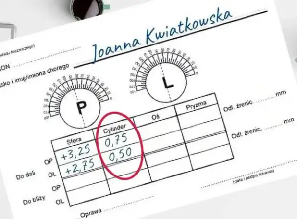 Recepta okularowa: Jak ją czytać i zrozumieć swoją wadę wzroku?