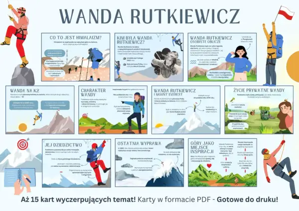 Wanda Rutkiewicz, polska himalaistka, zdobyła K2 i Mount Everest. Jej życie to inspiracja, jak marzenia i determinacja prowadzą do sukcesu, niczym w kartach.