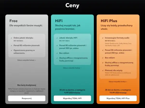 Czy Tidal jest darmowy? Poznaj szczegóły i ukryte koszty subskrypcji