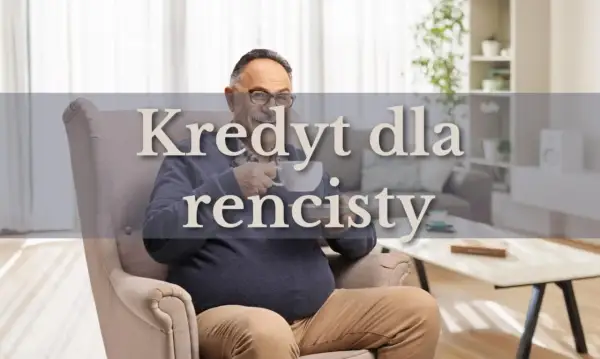 Uśmiechnięty starszy pan z kubkiem w dłoni. "Kredyt dla rencisty" - pożyczka dla każdego bez odmowy, nawet gdy masz niskie dochody.