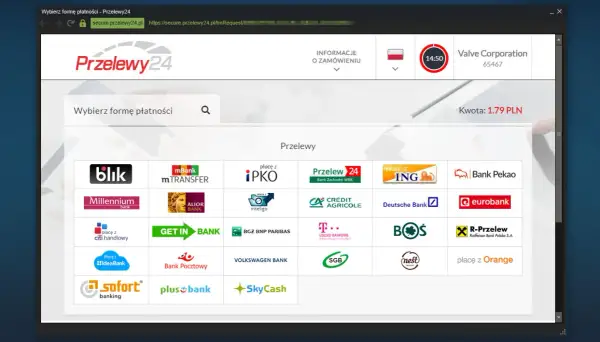 Jak zapłacić blikiem na Steam, gdy ta metoda nie jest obsługiwana