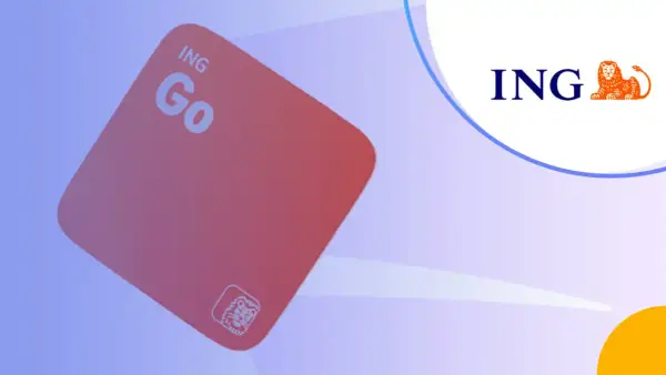 Konto Direct ING Go – sprawdź, jakie są opłaty i zacznij oszczędzać. Logo ING z lwem.