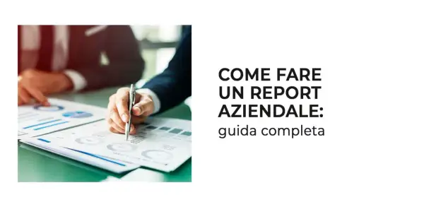 Mani che analizzano grafici e dati per scrivere un report esempio. Guida completa su come fare un report aziendale.