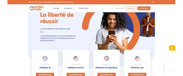 La plateforme Prépacode propose la préparation du permis B, moto, plaisance et AM en ligne. Obtenez votre permis facilement.
