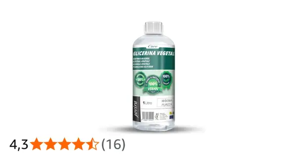 Flaccone di glicerina vegetale Jovira, 1 litro. Utile per idratare e ammorbidire la pelle, scopri a cosa serve il glicerolo!