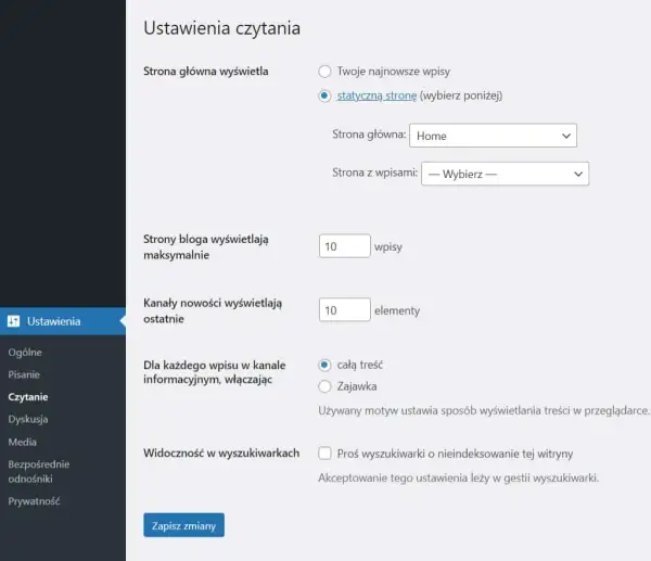 Jak zmienić stronę główną w WordPress - proste kroki bez problemów