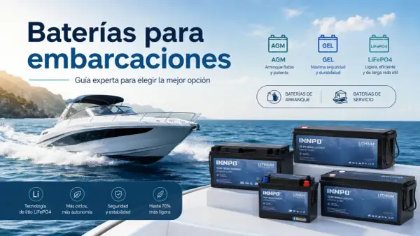 Batterie LiFePO4 per imbarcazioni: leggere, sicure e durature. Guida alla scelta per la tua barca.