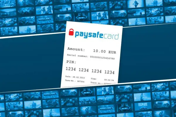 Paysafecard do czego służy? Karta paysafecard 10 EUR z PIN-em, idealna do płatności online, np. za gry.