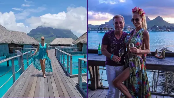 Aneta Glam z partnerem cieszą się rajskimi wakacjami na Bora Bora.