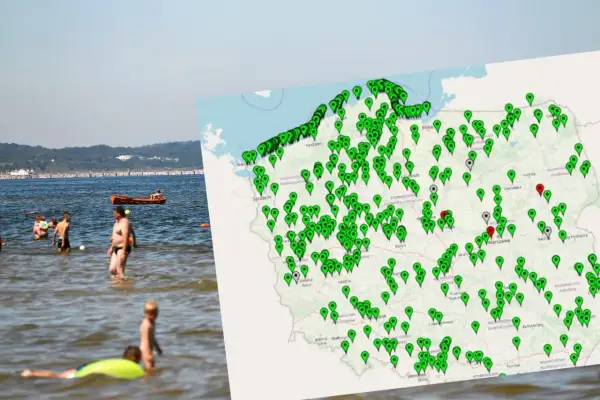 Gdzie sinice w Bałtyku? Sprawdź, gdzie są niebezpieczne kąpieliska
