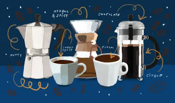 Moka, Chemex e French press: scopri come fare il caffè americano con la moka e altri metodi, con note di gusto.