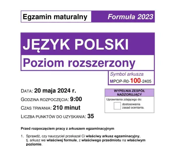 Ile trwa matura z polskiego? Sprawdź, co musisz wiedzieć o czasie trwania egzaminu