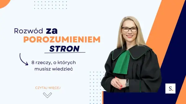 Rozwód za porozumieniem stron: prawniczka w todze wyjaśnia 8 kluczowych kwestii.