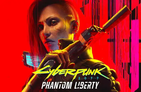 Cyberpunk 2077: Phantom Liberty – czas gry z V, gotową do akcji w neonowym świecie.