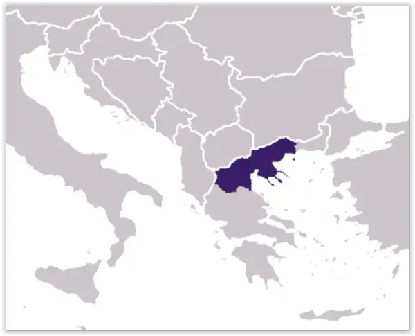 Gdzie leży Macedonia na mapie? Odkryj jej lokalizację w Europie