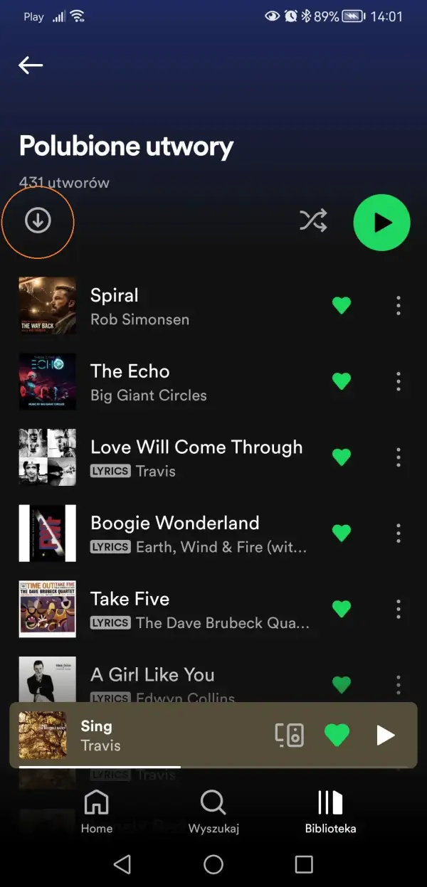 Jak pobrać piosenki z Spotify na telefon i słuchać offline bez problemów