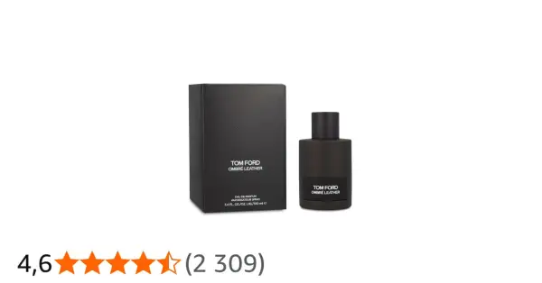 Elegancki flakon i pudełko perfum Tom Ford Ombré Leather, symbol luksusu i wyrafinowania.