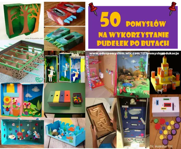 Co można zrobić z pudełka po butach? 10 kreatywnych pomysłów na DIY