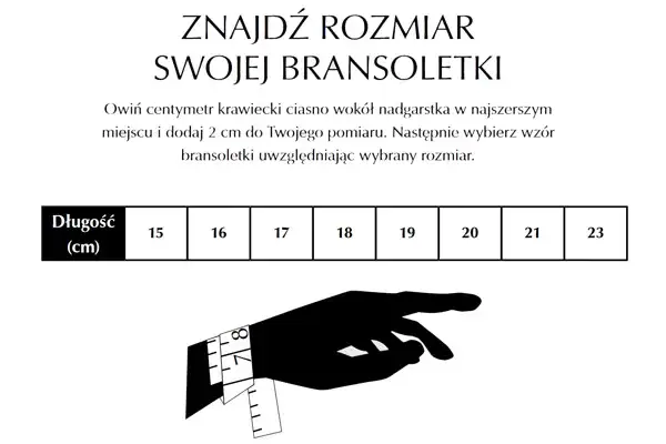 Jaki rozmiar bransoletki Pandora wybrać, aby uniknąć pomyłek?
