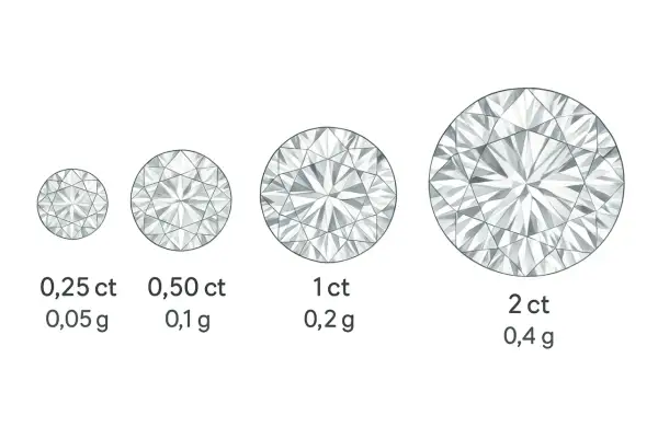 1 karat diamentu to 0.2g. Ale czy wiesz, ile jest naprawdę wart?