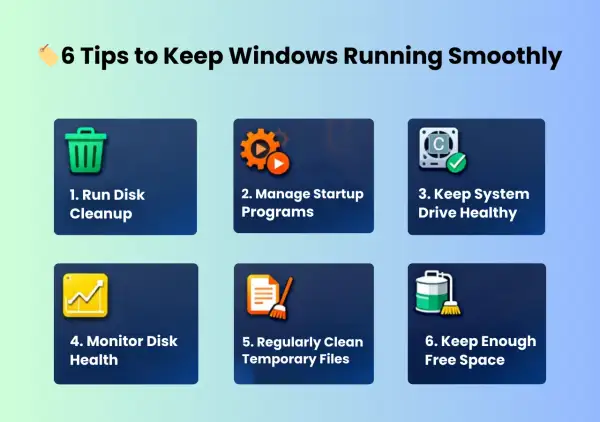 6 porad jak przyspieszyć Windows 10, w tym jak wyłączyć programy działające w tle.